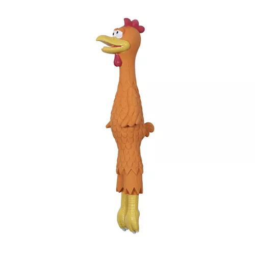 Rascals® 15" Latex Orange Rooster Dog Toy Product image