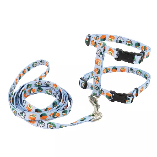 Figure "H" Fashion Adjustable Cat Harness and Leash Combo Product image