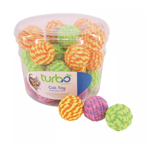 Turbo® Rattle Balls Bulk Cat Toy Bin Product image