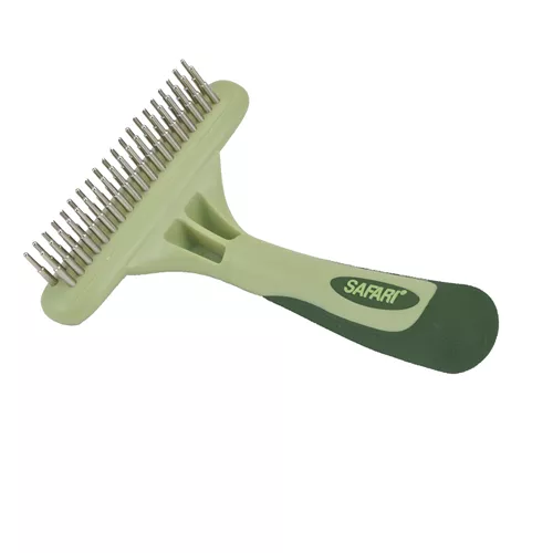 Safari® by Coastal® Dog Double Row Undercoat Rake with Rotating Pins Product image